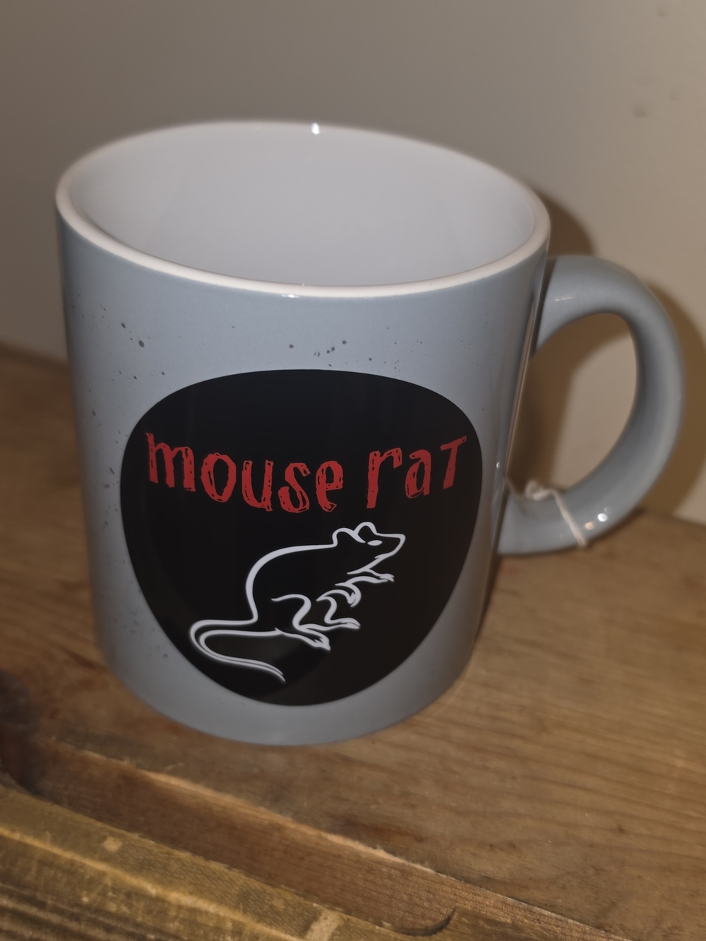 Gray "Mouse Rat" Ceramic Coffee Mug - Novelty Home Dining